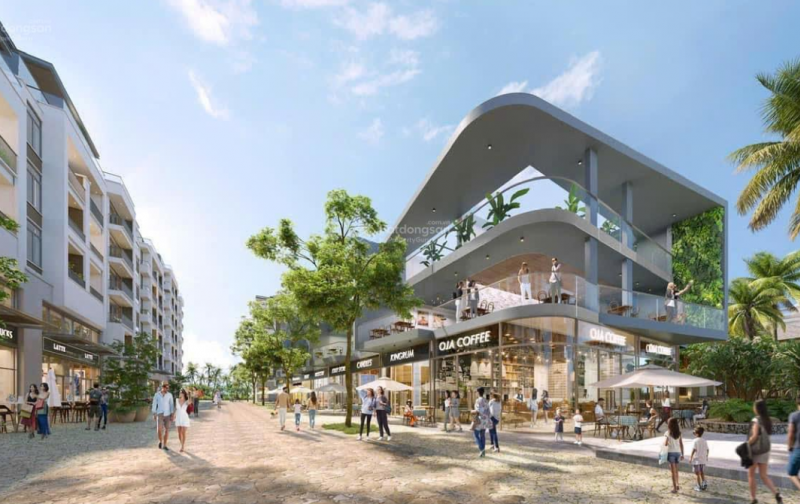 Bán shophouse đối diện biển Tuy Hòa công viên biển, sổ hồng riêng nhận nhà ngay